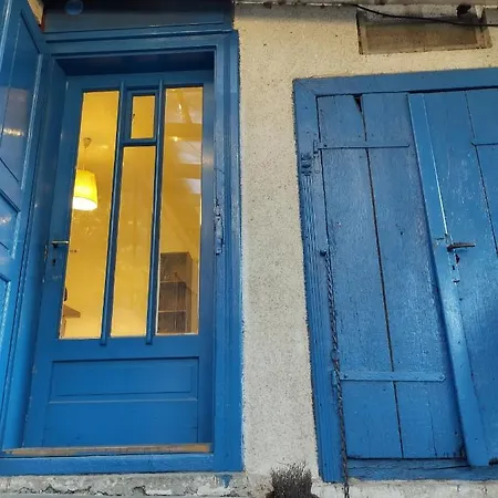 Apartment Blue Vintage House